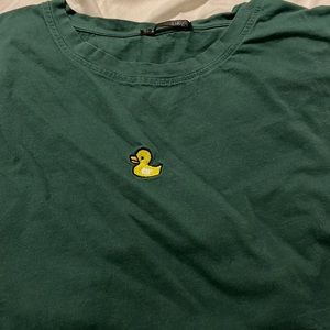 green duck shirt